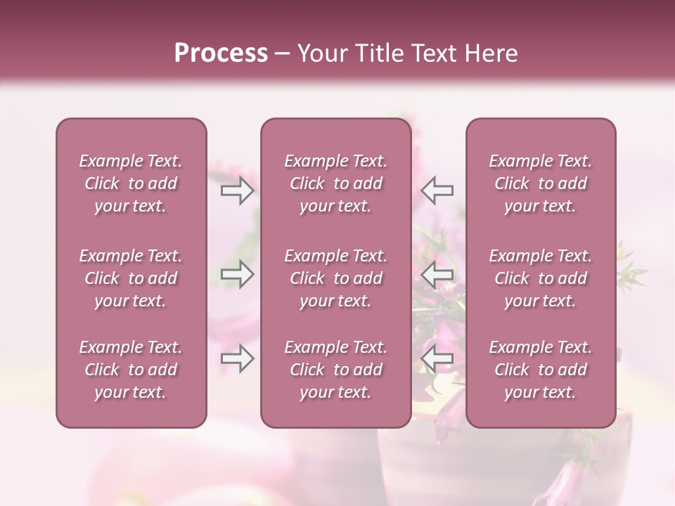 Flower Holiday Decorative PowerPoint Template