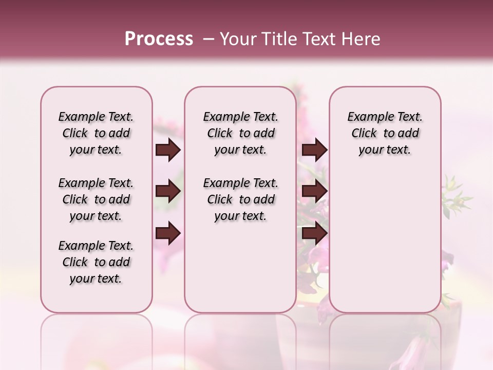 Flower Holiday Decorative PowerPoint Template