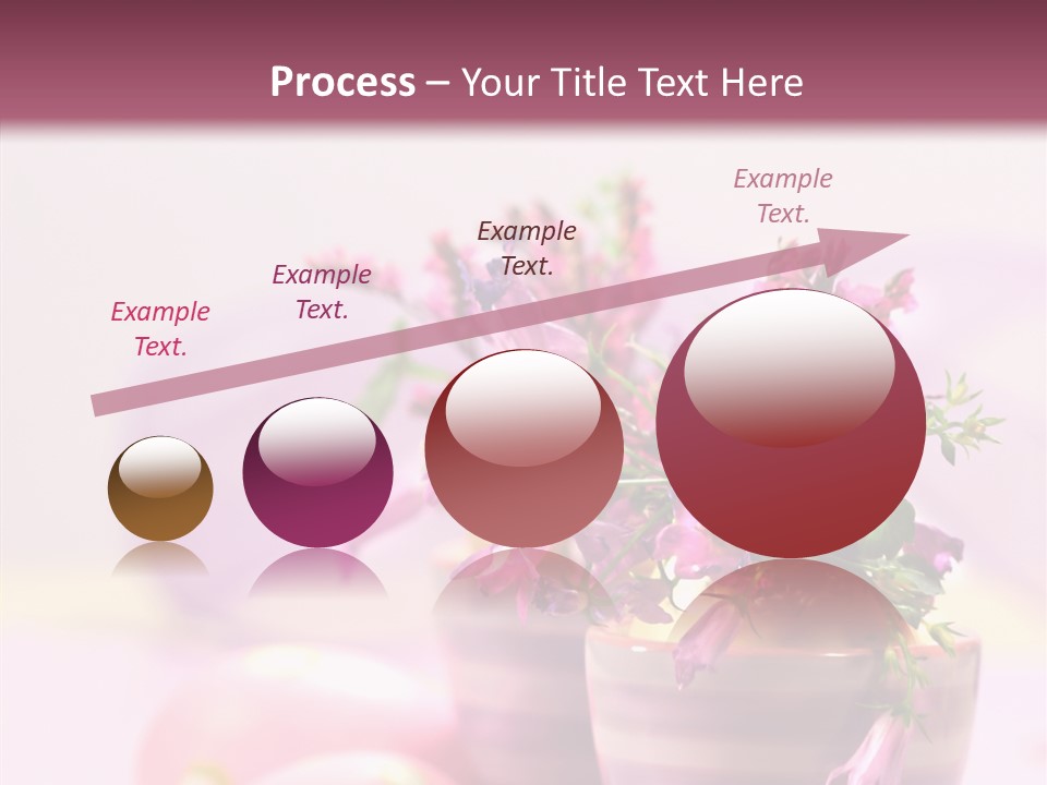 Flower Holiday Decorative PowerPoint Template