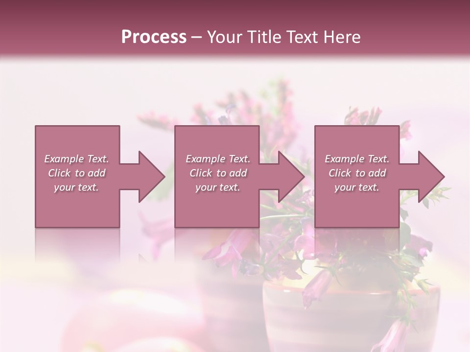 Flower Holiday Decorative PowerPoint Template