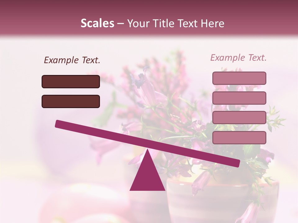 Flower Holiday Decorative PowerPoint Template