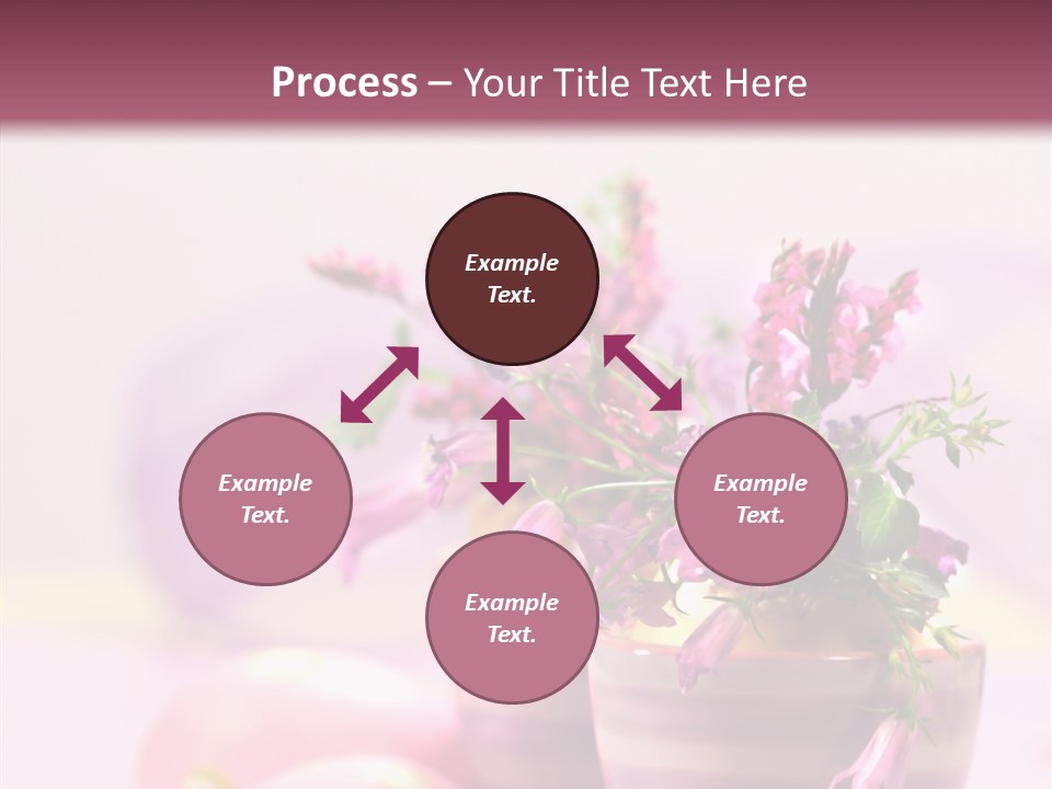 Flower Holiday Decorative PowerPoint Template