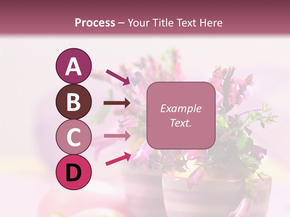 Flower Holiday Decorative PowerPoint Template