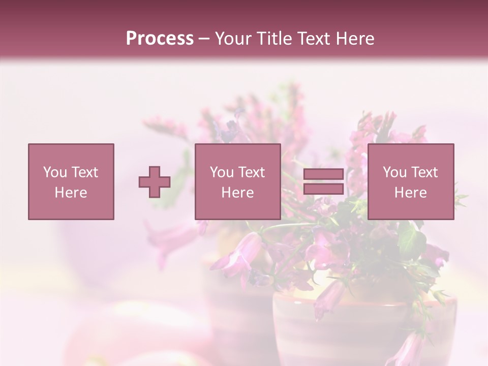 Flower Holiday Decorative PowerPoint Template