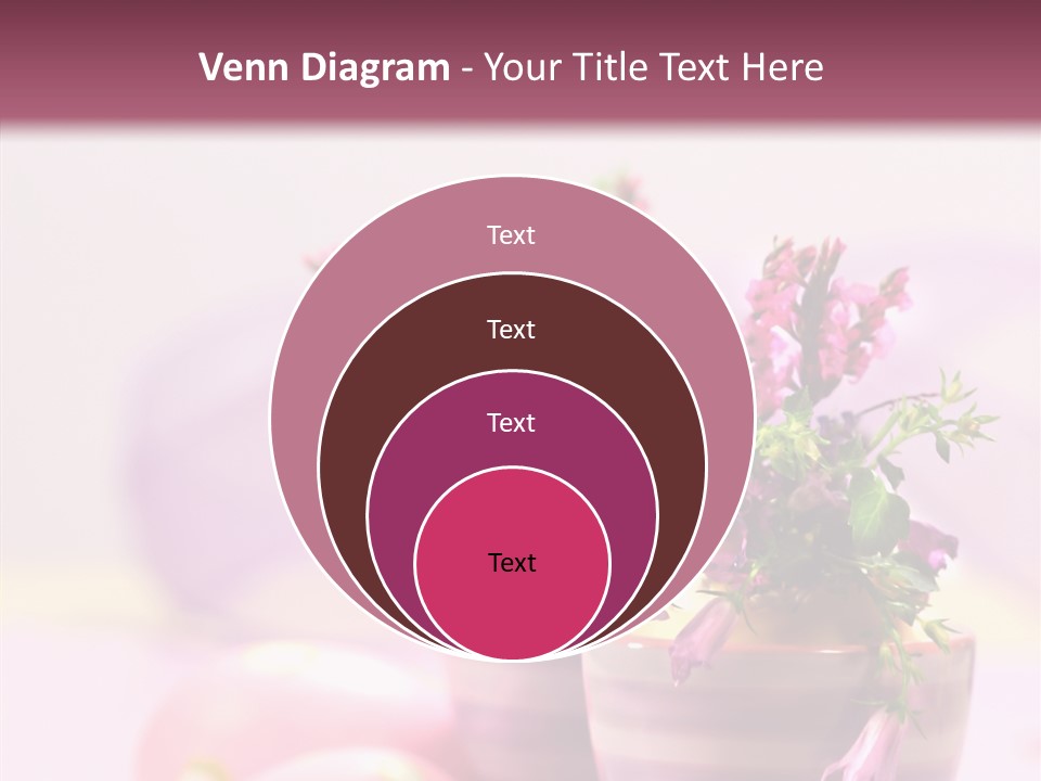 Flower Holiday Decorative PowerPoint Template