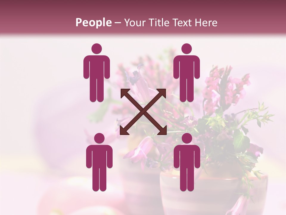 Flower Holiday Decorative PowerPoint Template