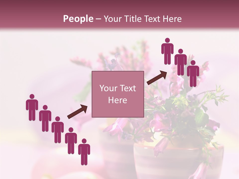 Flower Holiday Decorative PowerPoint Template