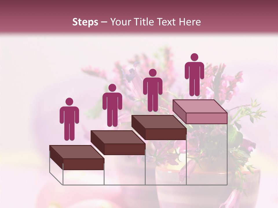 Flower Holiday Decorative PowerPoint Template