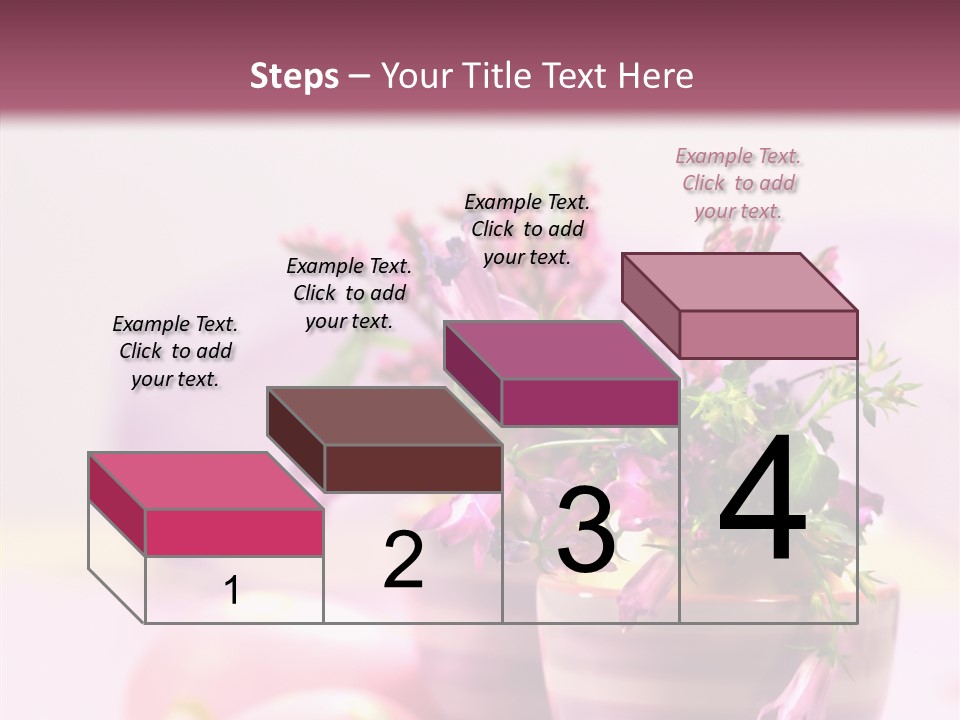 Flower Holiday Decorative PowerPoint Template