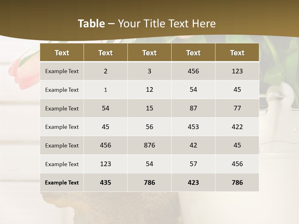 Surprise Happy Sweet PowerPoint Template