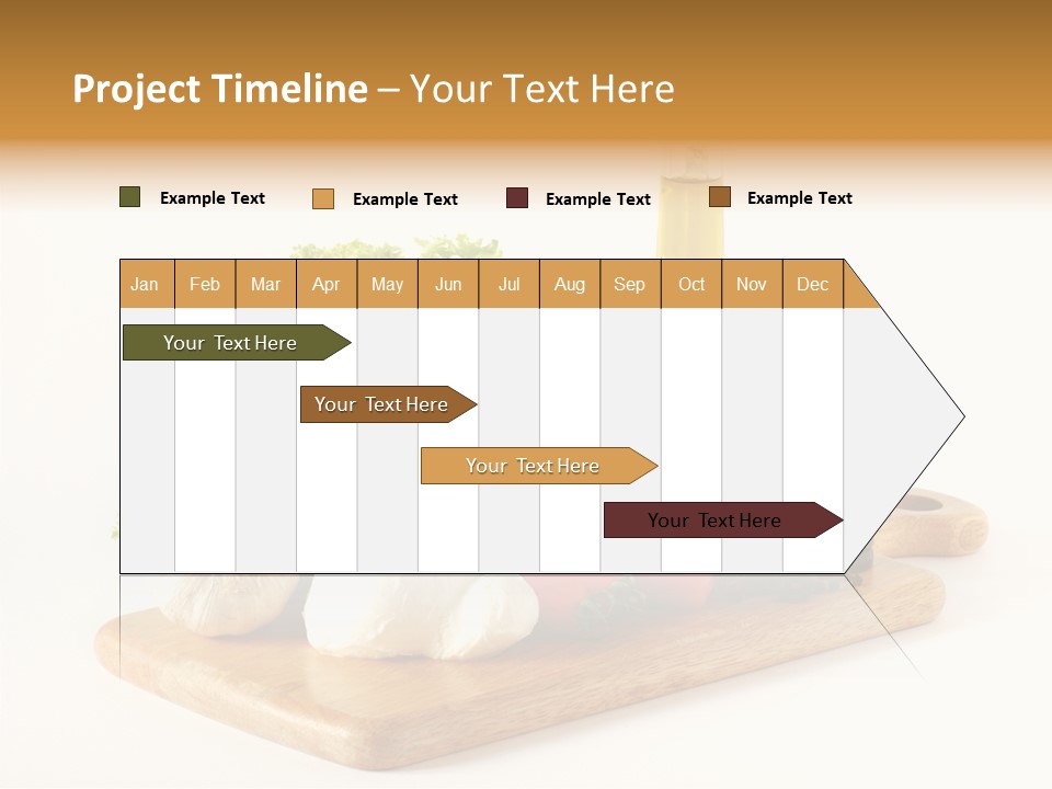 Garlic Diet Spice PowerPoint Template