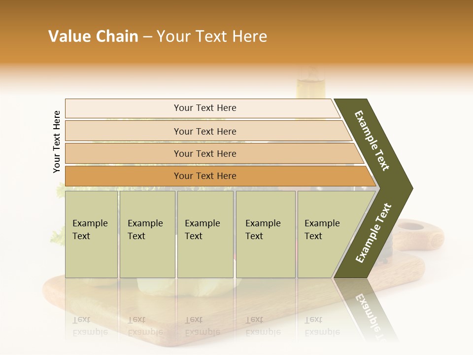 Garlic Diet Spice PowerPoint Template