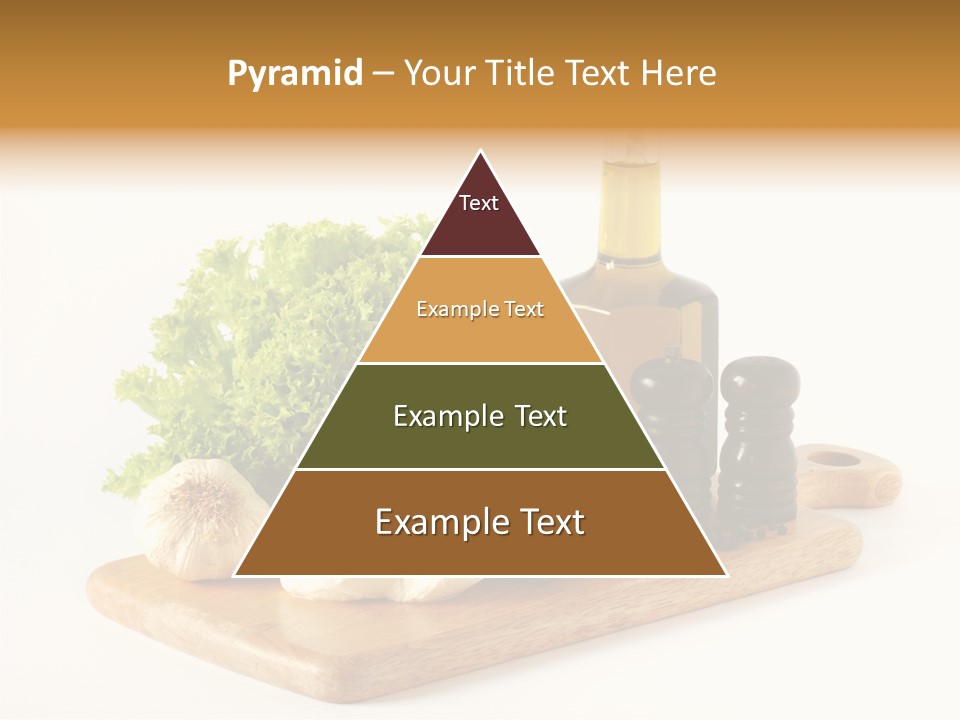 Garlic Diet Spice PowerPoint Template