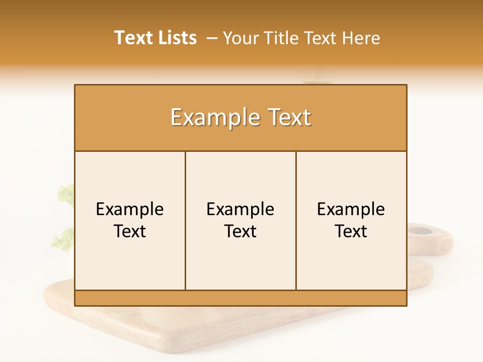 Garlic Diet Spice PowerPoint Template