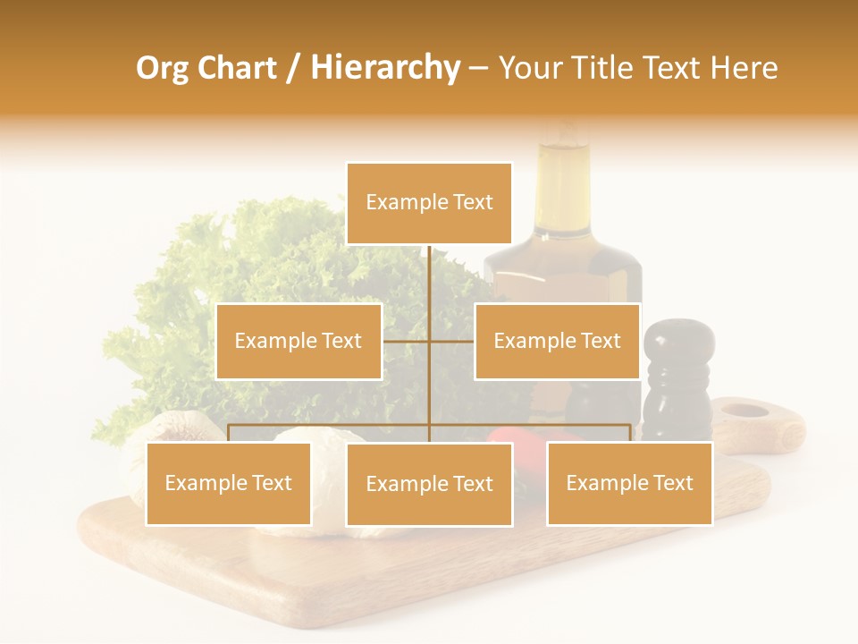 Garlic Diet Spice PowerPoint Template