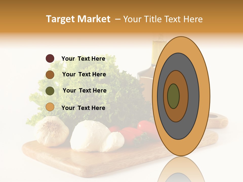Garlic Diet Spice PowerPoint Template