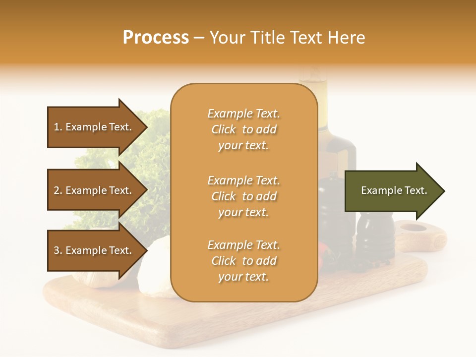 Garlic Diet Spice PowerPoint Template