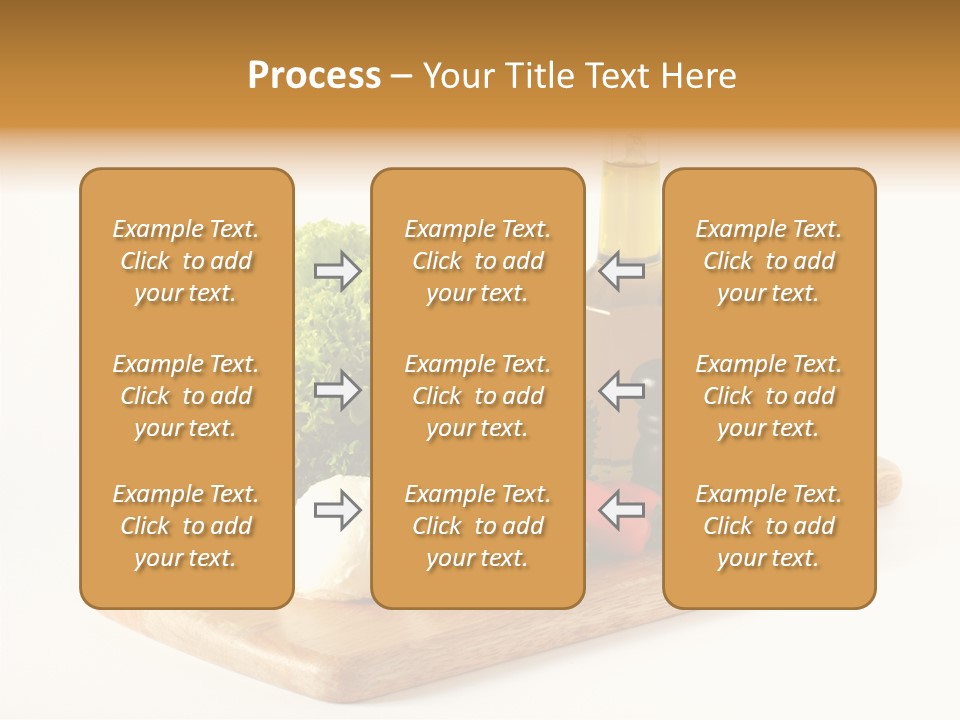 Garlic Diet Spice PowerPoint Template