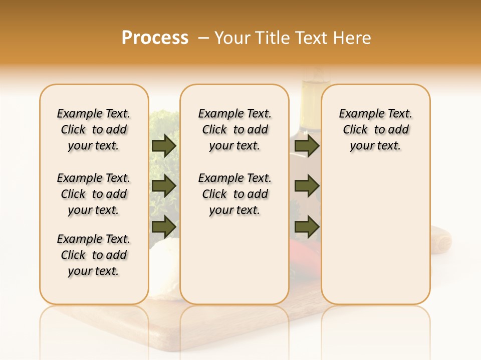 Garlic Diet Spice PowerPoint Template