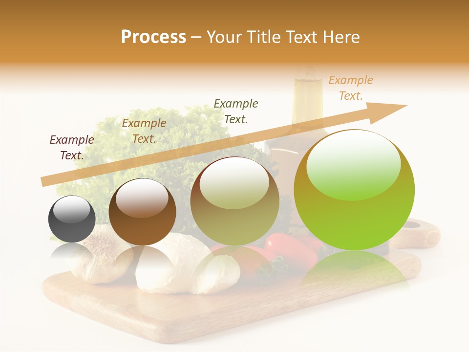 Garlic Diet Spice PowerPoint Template