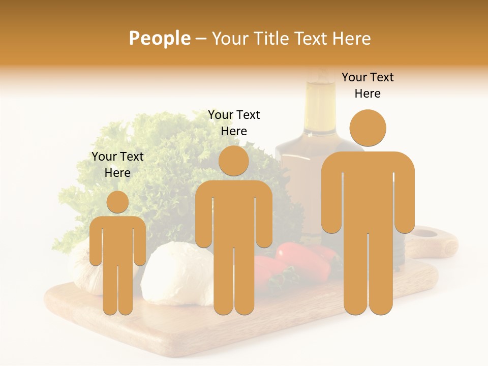 Garlic Diet Spice PowerPoint Template