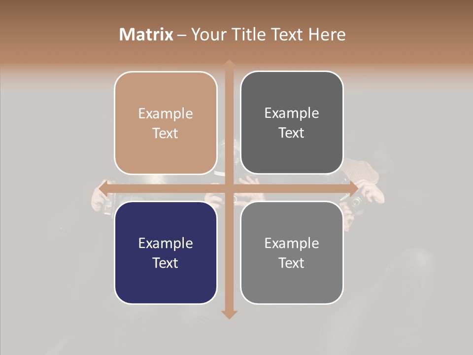 Photojournalist Public Privacy PowerPoint Template