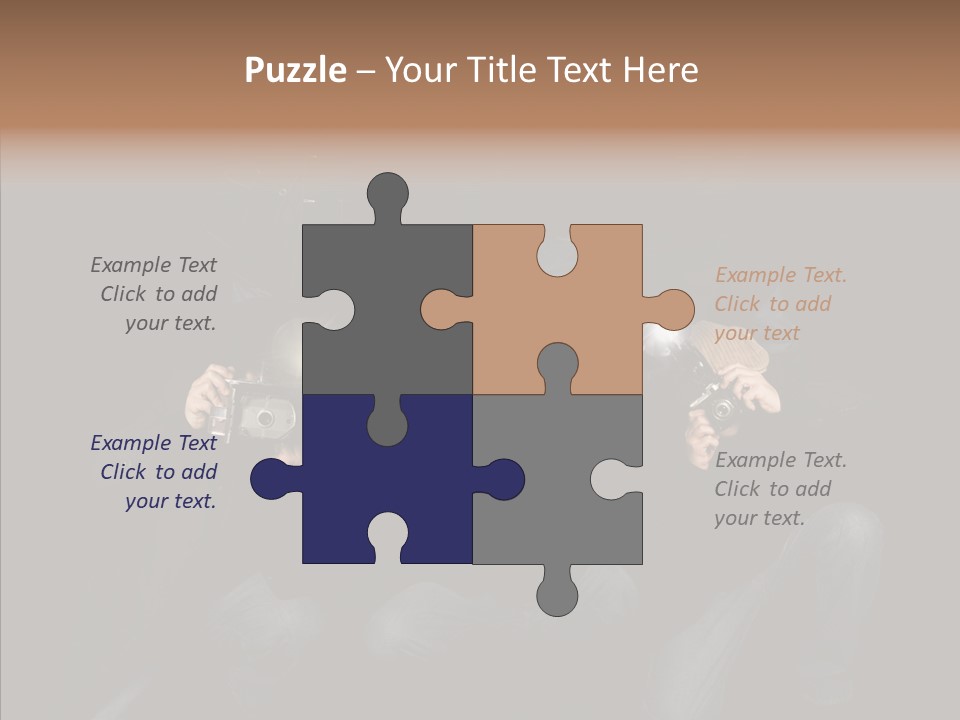 Photojournalist Public Privacy PowerPoint Template