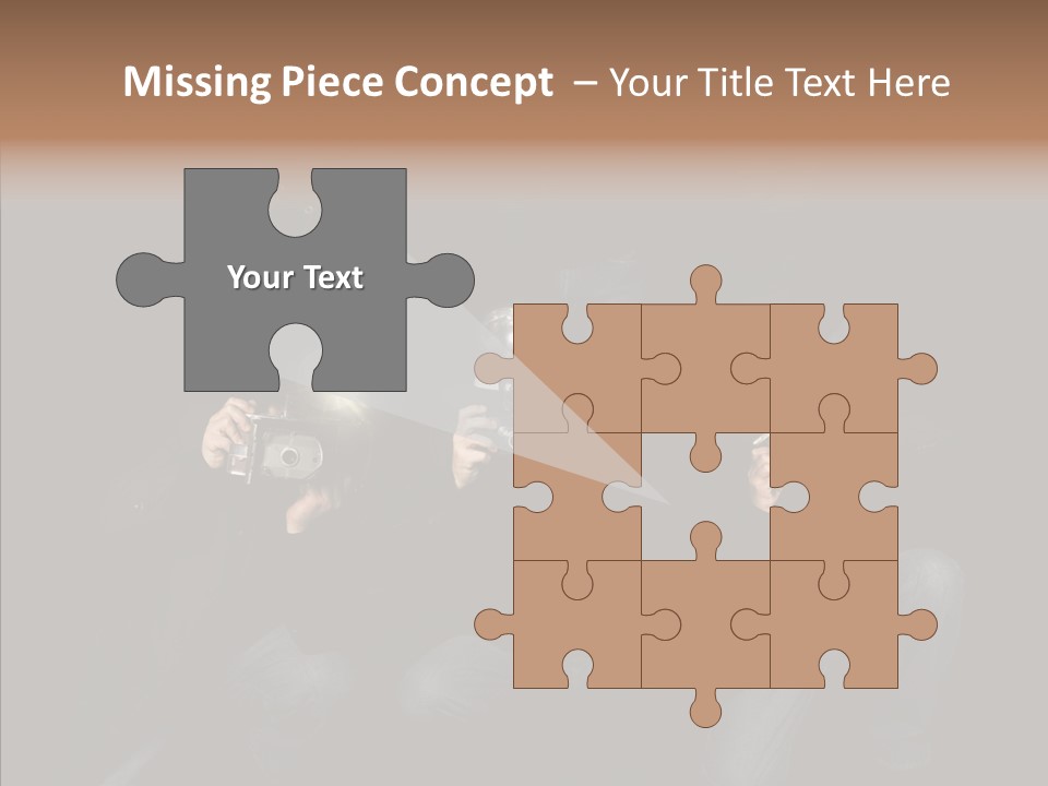 Photojournalist Public Privacy PowerPoint Template