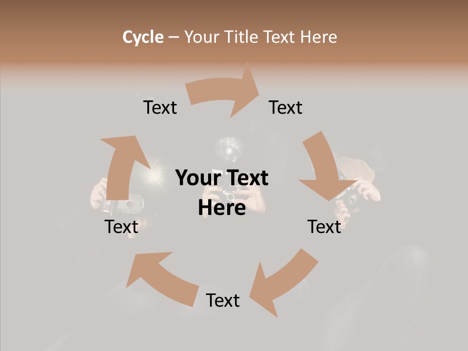Photojournalist Public Privacy PowerPoint Template