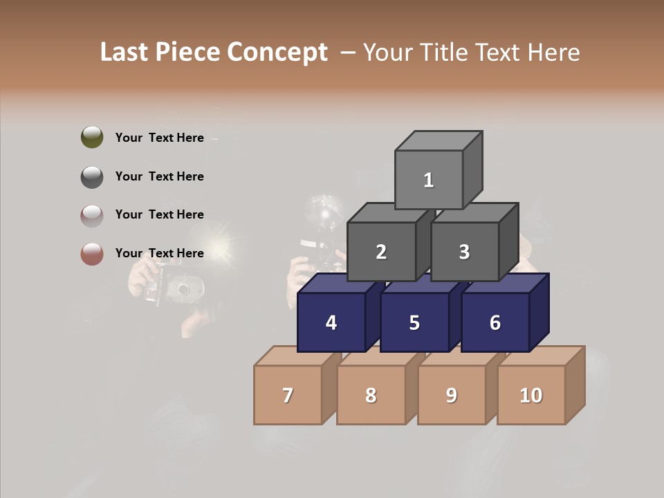 Photojournalist Public Privacy PowerPoint Template