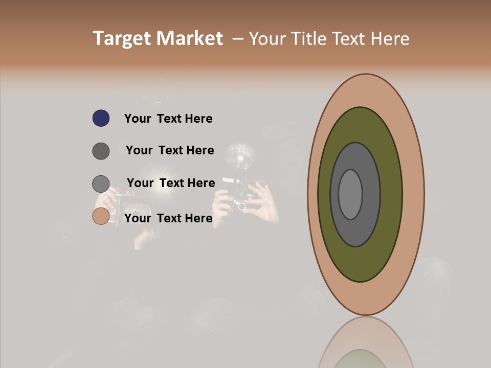 Photojournalist Public Privacy PowerPoint Template