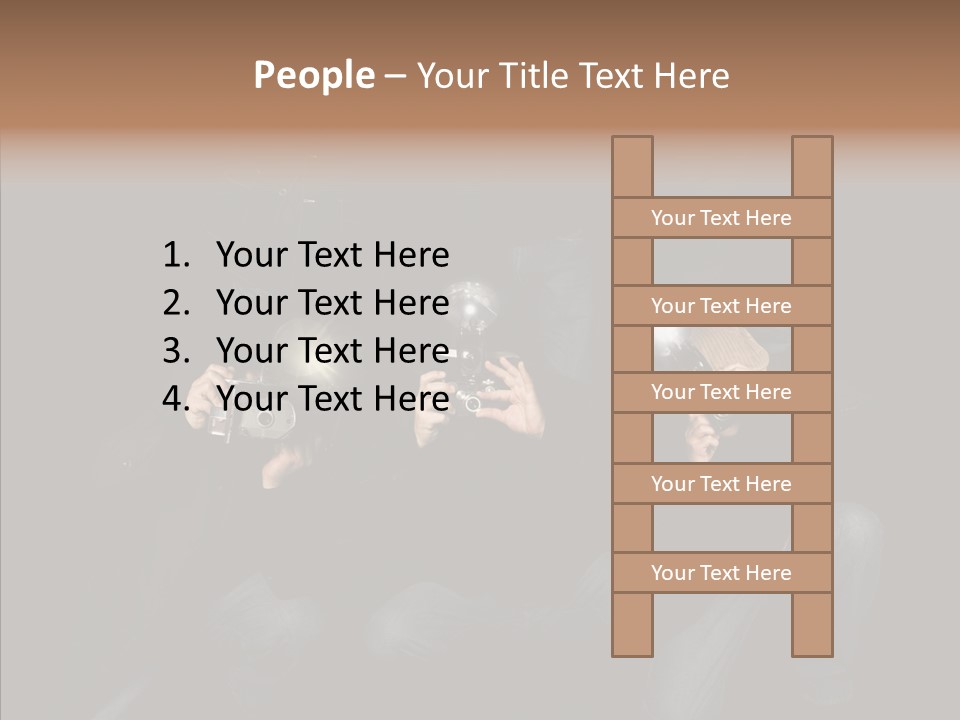 Photojournalist Public Privacy PowerPoint Template