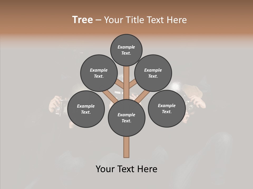 Photojournalist Public Privacy PowerPoint Template