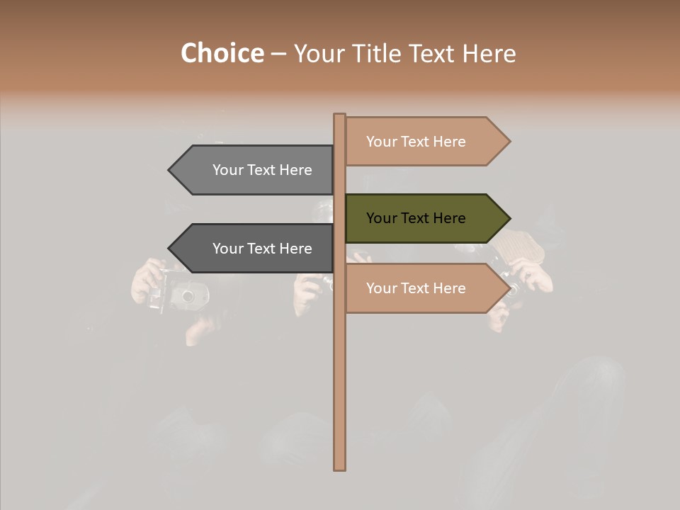 Photojournalist Public Privacy PowerPoint Template
