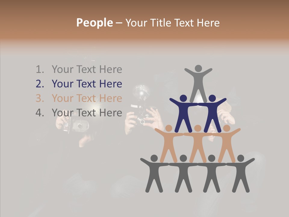 Photojournalist Public Privacy PowerPoint Template