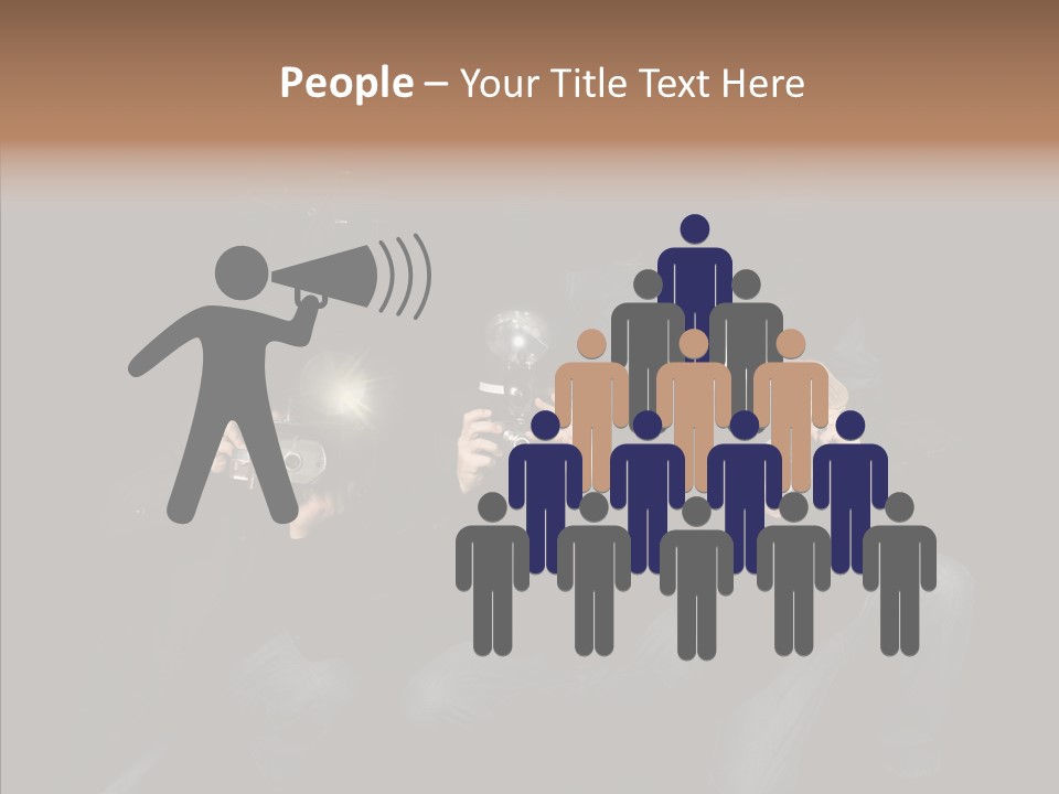 Photojournalist Public Privacy PowerPoint Template
