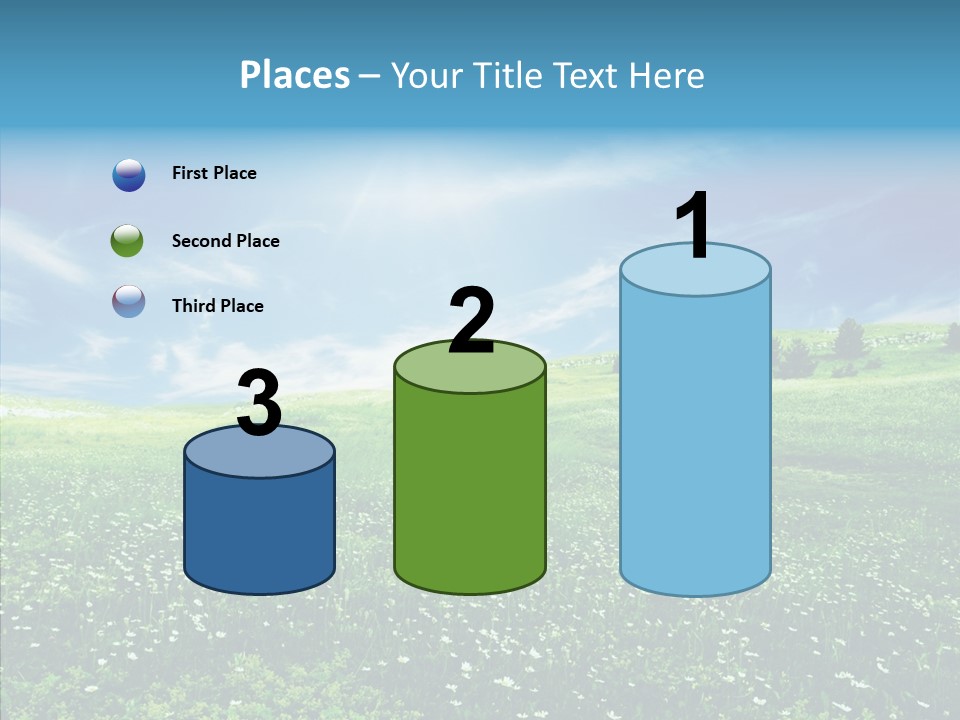 Environment Grass Outside PowerPoint Template