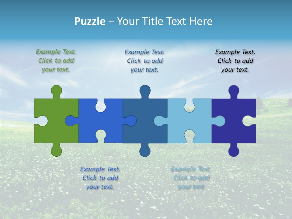 Environment Grass Outside PowerPoint Template