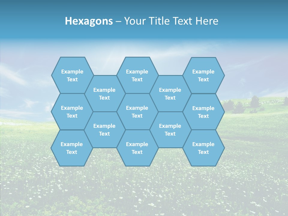 Environment Grass Outside PowerPoint Template