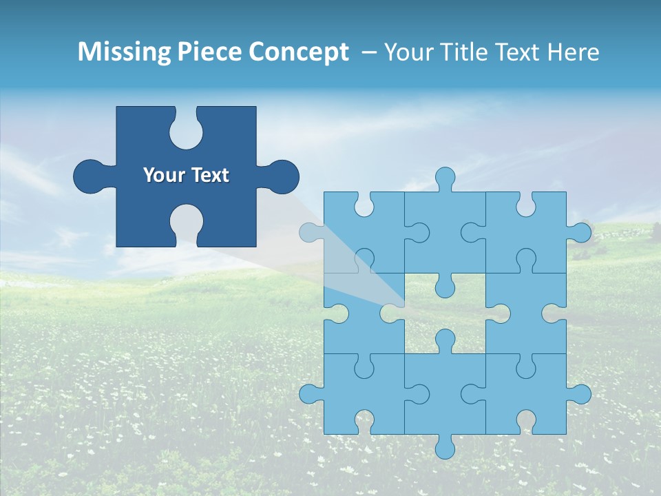 Environment Grass Outside PowerPoint Template