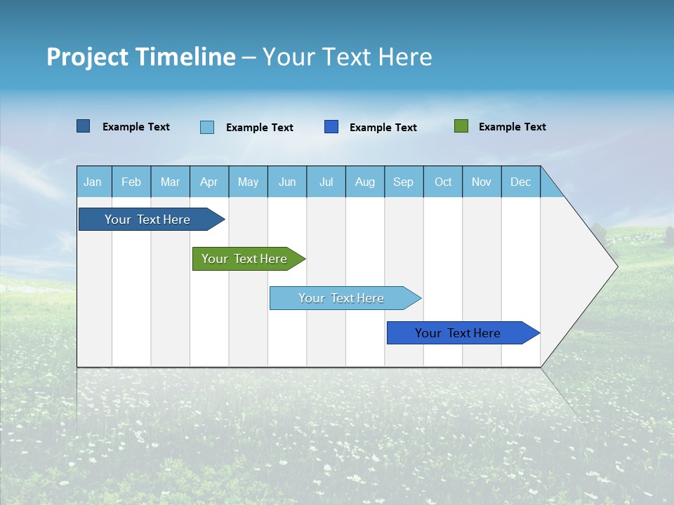 Environment Grass Outside PowerPoint Template