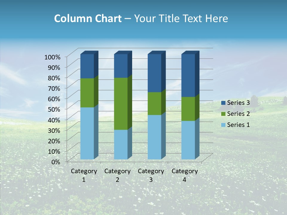 Environment Grass Outside PowerPoint Template