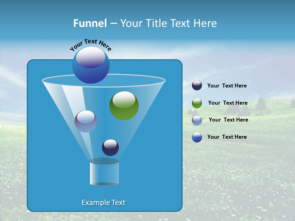Environment Grass Outside PowerPoint Template