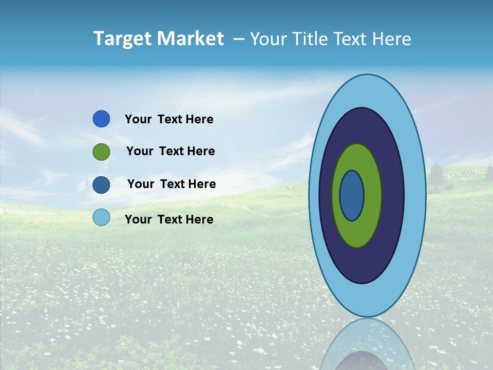 Environment Grass Outside PowerPoint Template