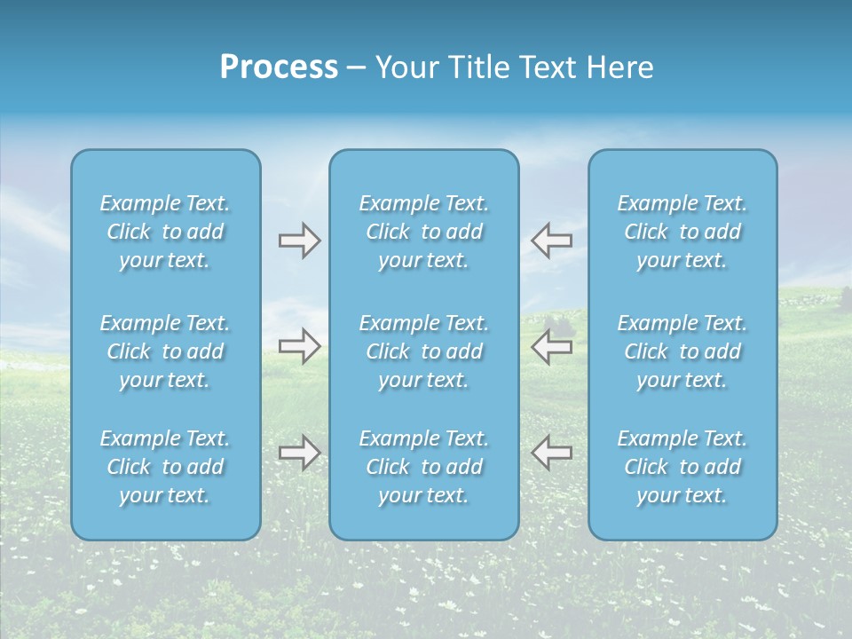 Environment Grass Outside PowerPoint Template