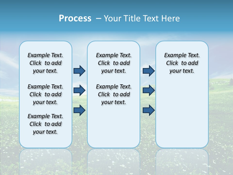 Environment Grass Outside PowerPoint Template