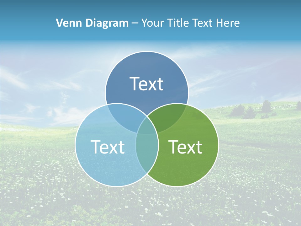 Environment Grass Outside PowerPoint Template