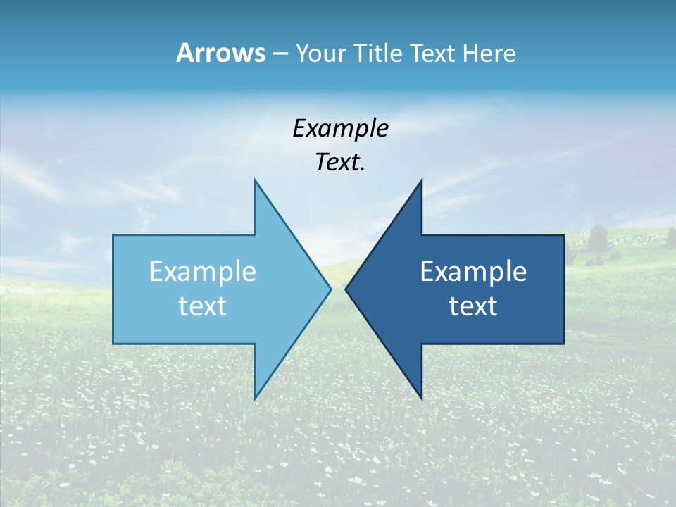 Environment Grass Outside PowerPoint Template