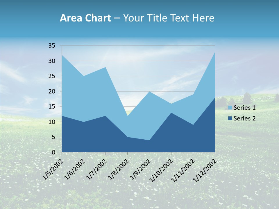 Environment Grass Outside PowerPoint Template