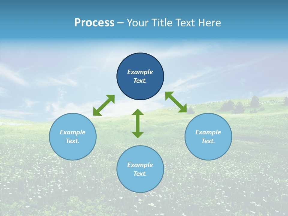 Environment Grass Outside PowerPoint Template